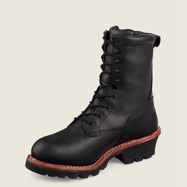 Bottes de Sécurité Red Wing - Loggermax - 9-Inch Insulated Waterproof Toe - Noir - Homme 705VFGYAJ